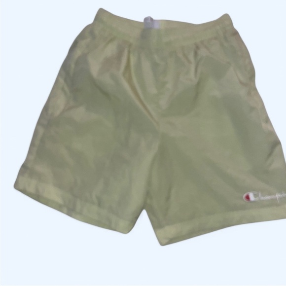 Champion Men's Yellow Shorts - Picture 1 of 4
